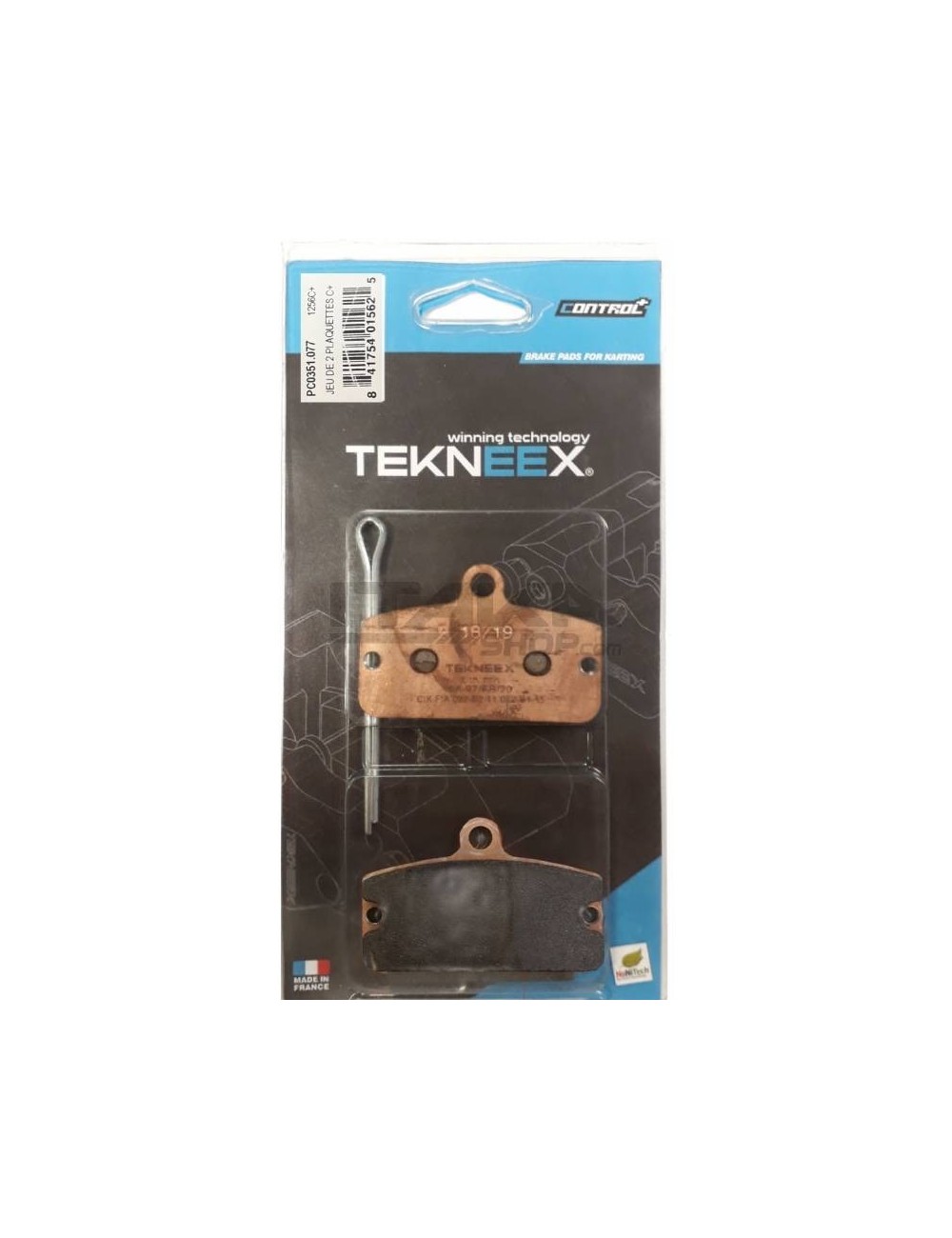 PLAQUETTES ARRIERE C+ ETRIER TEKNEEX 4 PISTONS D20 PLAQUETTES ARRIERE C+ ETRIER TEKNEEX 4 PISTONS D20