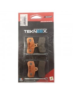 PLAQUETTES AVANT P+ ETRIER TEKNEEX 4 PISTONS D18