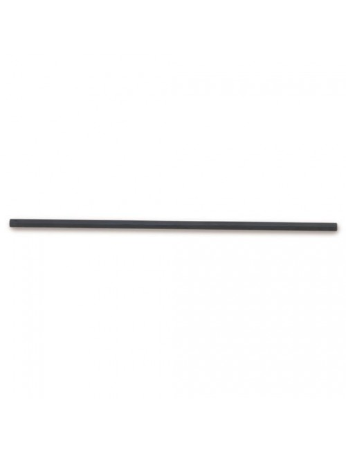 Tirant du changement de vitesse M8x495mm aluminium anodise noir section hexagonale  