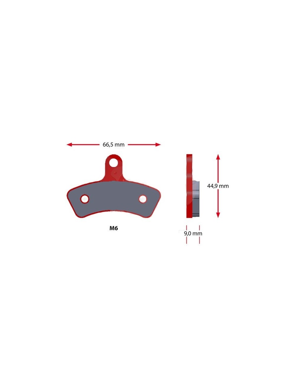 Jeu plaquettes SINTER SWISS HUTLESS Jeu plaquettes SINTER SWISS HUTLESS