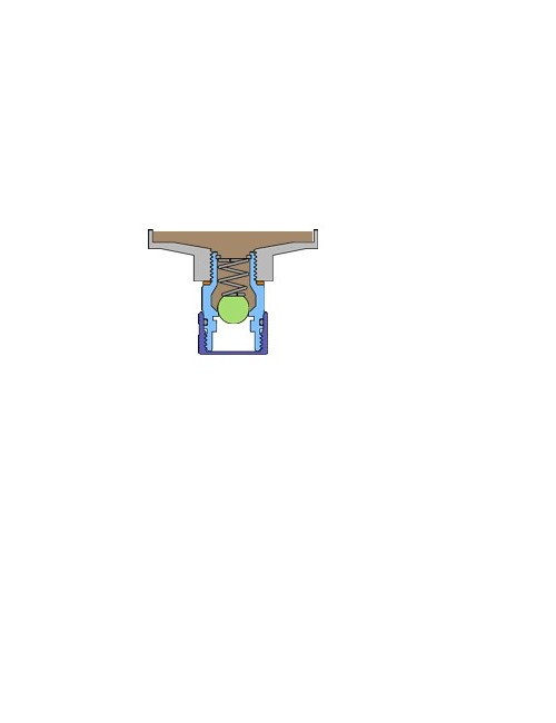 stahlbus soupape de purge M6x1.0x16mm, en acier