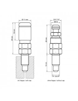 stahlbus soupape de purge   (inch)