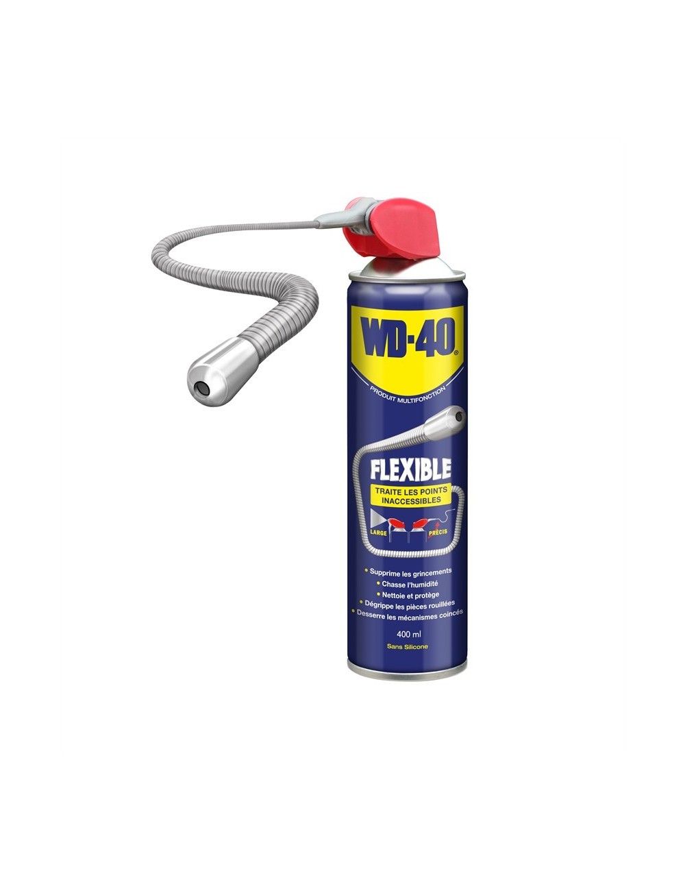 Dégrippant multifonction WD-40 Flexible 400 ml Dégrippant multifonction WD-40 Flexible 400 ml