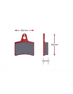 Jeu plaquettes SINTER BRM