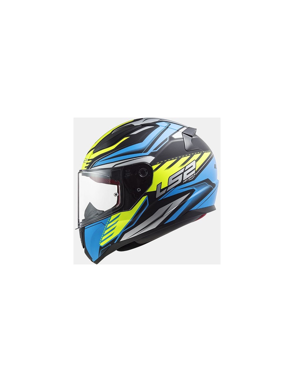 casque LS2 GALE noir/bleu/neon-yellow casque LS2 GALE noir/bleu/neon-yellow