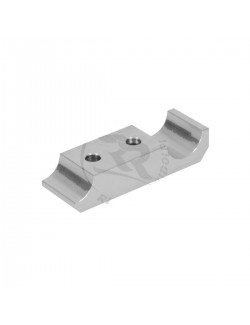 bride inférieur de support moteur, 2 boulons D.10mm 30x92mm, fraisé