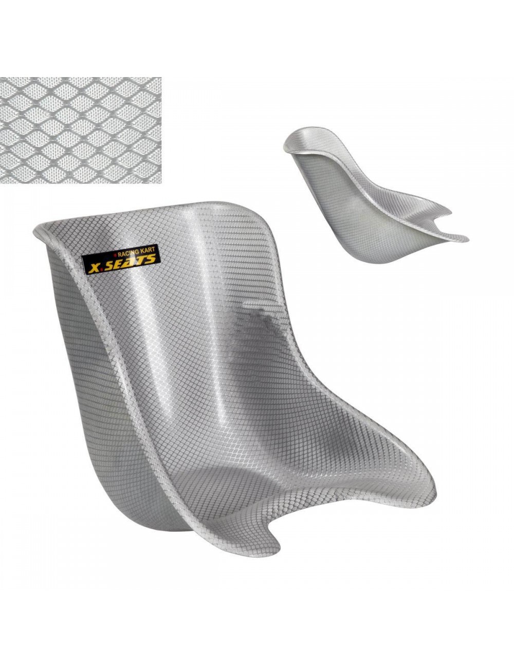 Siege X.SEATS SILVER MOD.X6 Siege X.SEATS SILVER MOD.X6
