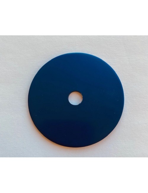 RONDELLE EN ALUMINIUM ANODISEE NOIRE POUR REINFORCEMENT SIEGE -disponible chez Magickart