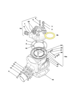 (1) Culasse IAME X30 SUPER