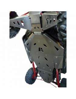 Semelle complète en aluminium 4 parties (hors triangles) POLARIS RZR XP 1000 / TURBO