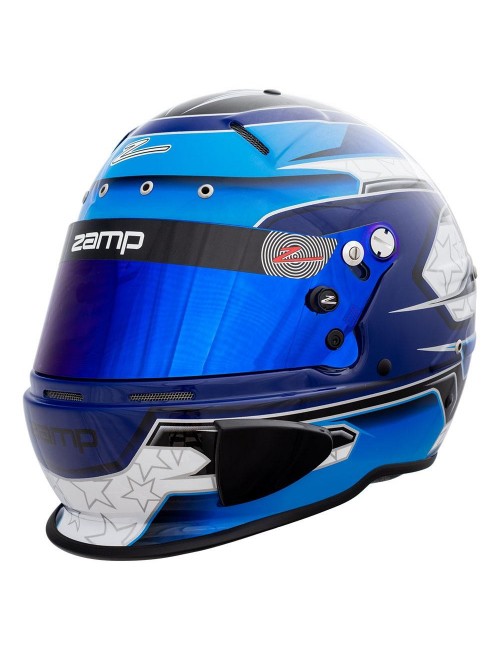Intérieur rembourré du casque ZAMP RZ-70E Switch Graphic Bleu pour un confort optimal-Magickart