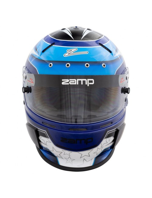 Intérieur rembourré du casque ZAMP RZ-70E Switch Graphic Bleu pour un confort optimal-Magickart