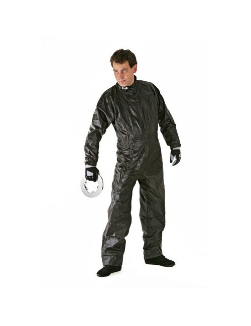 combinaison pluie noir taille