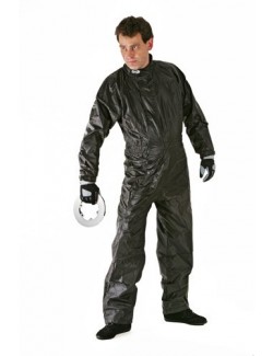 combinaison pluie noir taille