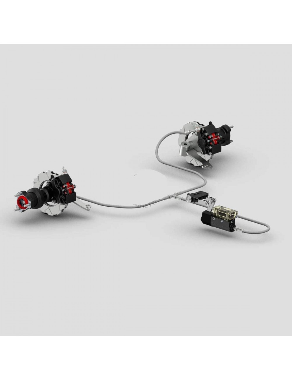 KZ COMPLETE FRONT BRAKING SYSTEM MA20 WP BLACK KZ COMPLETE FRONT BRAKING SYSTEM MA20 WP BLACK