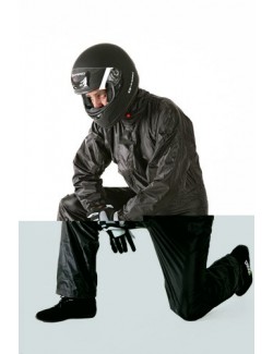 combinaison pluie noir taille