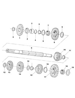 (3) Joint spi 26x37x7 TM