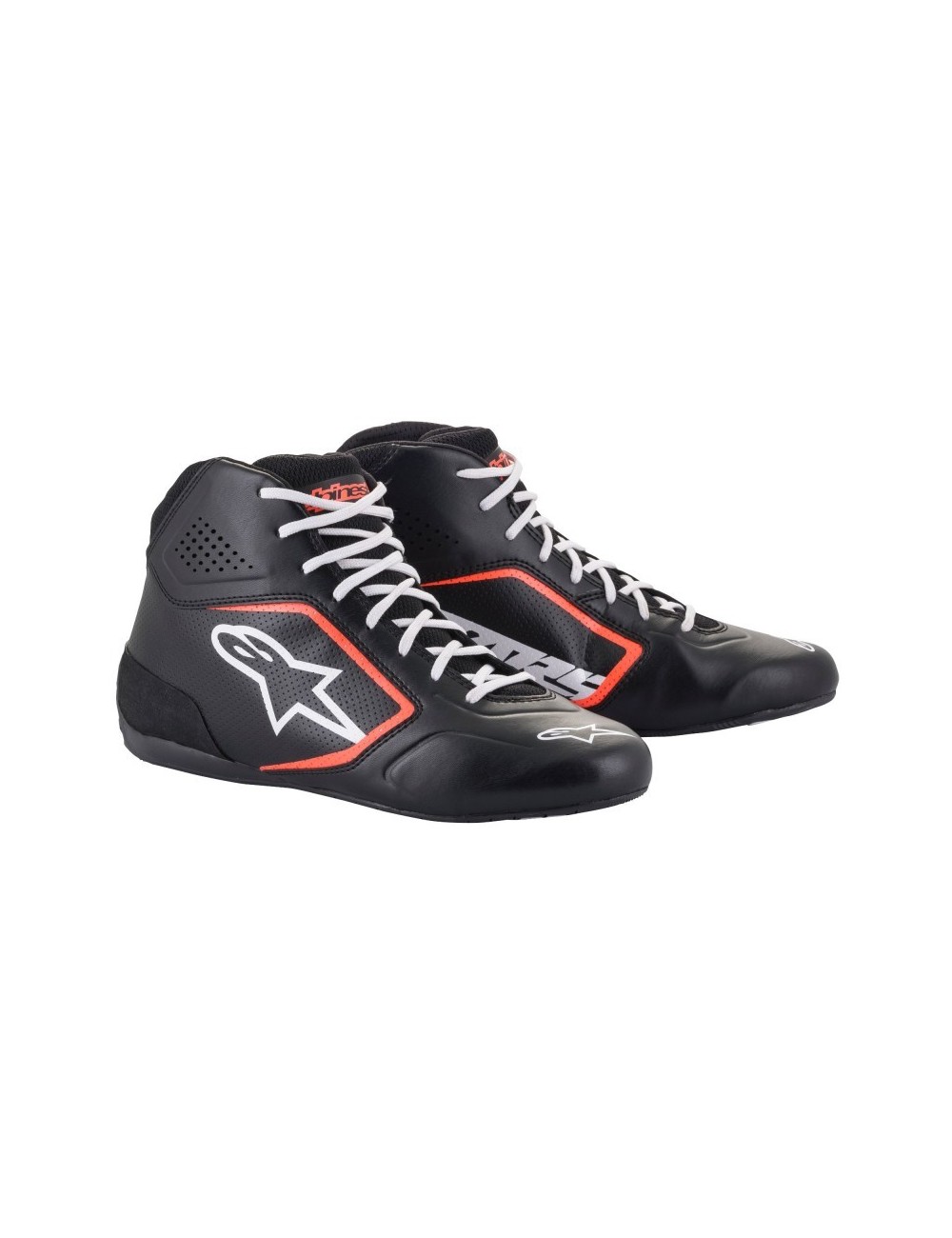 Bottines karting Alpinestars Tech 1 K START V2 noir orange fluo Bottines karting Alpinestars Tech 1 K START V2 noir orange fluo