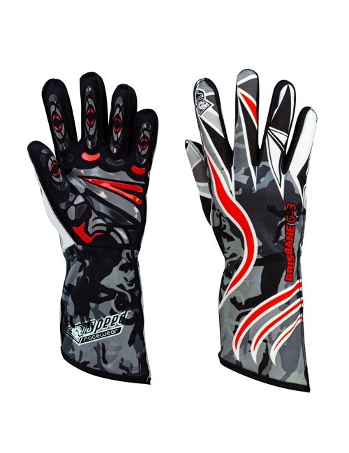 Speed gants  BRISBANE G-3 rouge