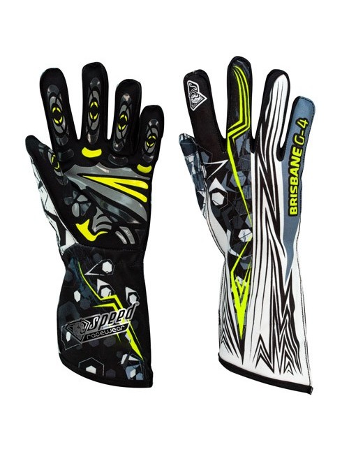 Speed gants BRISBANE G-4  noir,blanc,rouge