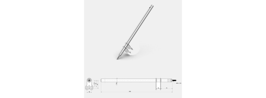 Steering, connecting rod