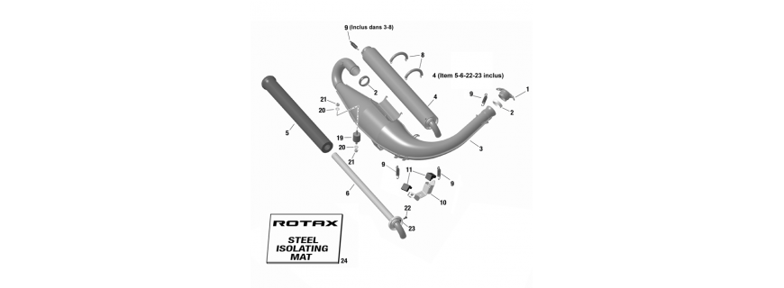 Echappement Rotax