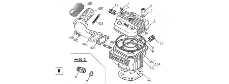 Cylindre X30 Iame