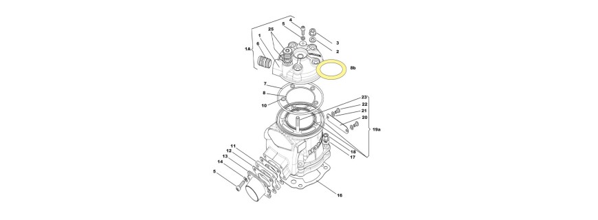 Culasse et Cylindre IAME X30 Super