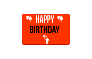 
			                        			Happy Birthday